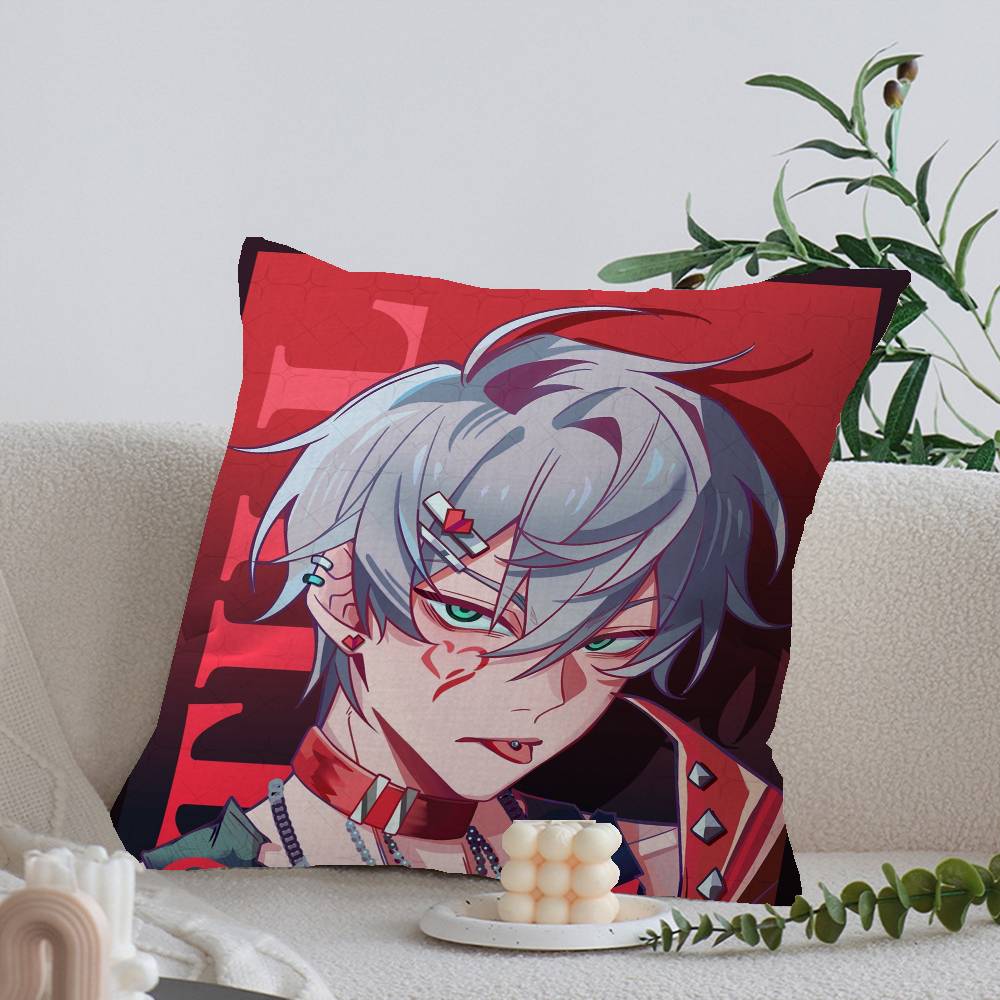 Anime Alien Stage Ivan Till Maple Design Cushion Cover Happy Autumn Harvest decor Holiday Decorati Pillow Cover