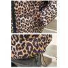 Make A Statement This Winter with Our Bold Leopard Print Loose-Fit Hooded Jacket for Women