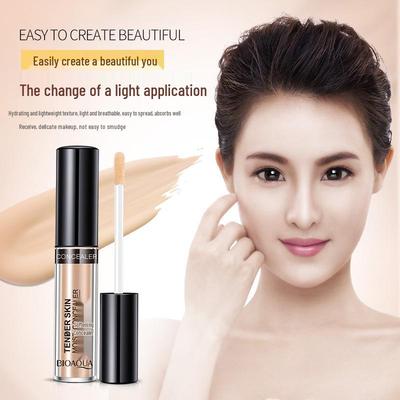 BIOAQUA Silky Smooth Skin Concealer & Primer - Nourishing, Moisturizing 3D Face Shaping Foundation