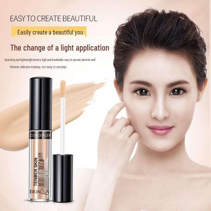 BIOAQUA Silky Smooth Concealer & Foundation: Moisturizing Primer for Three-Dimensional Face Shaping.