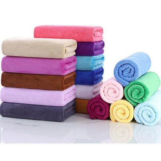 Ultra-Fine Fiber Quick-Dry Bath Towel - Soft, Absorbent, Lint-Free for Adults & Kids, Beach & Bath Use
