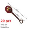 10 Pcs To 100 Pcs 10g Plastic Long Handle Measuring Spoon Milk Powder Espresso Scoop Baking Coffee Milk Tea Measure Baking Tool