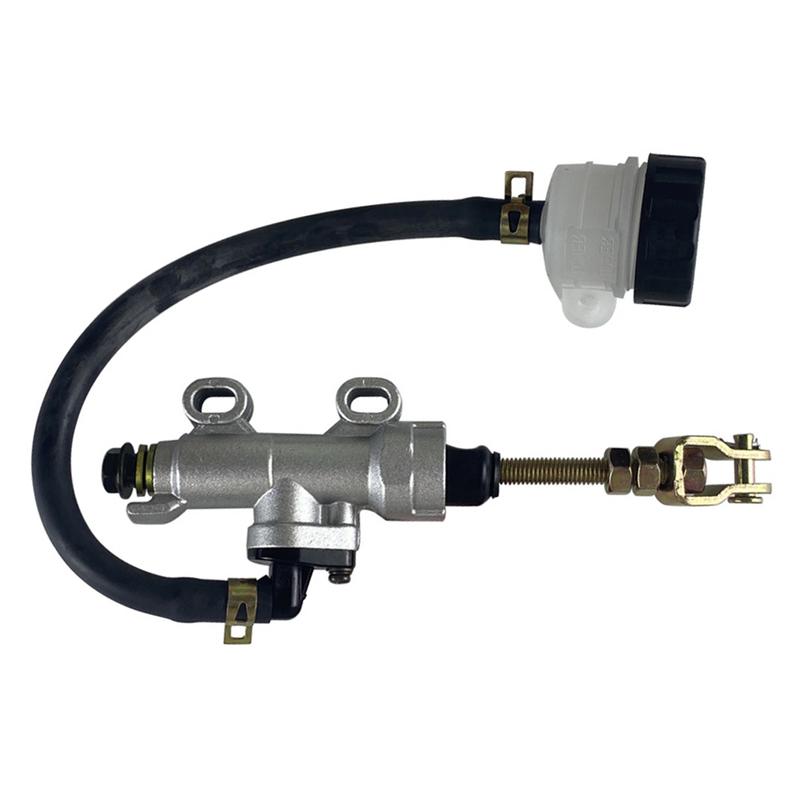 Rear Brake Pump for CG150 Motorcycle Engine Replacement Master Cylinder Pump Made with Aluminum Alloy for Long Term Use