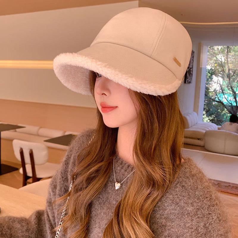 

Новая зимняя теплая шапка Женская осенне-зимняя шляпа-ведро Уличная шляпа-панама ONE SIZE