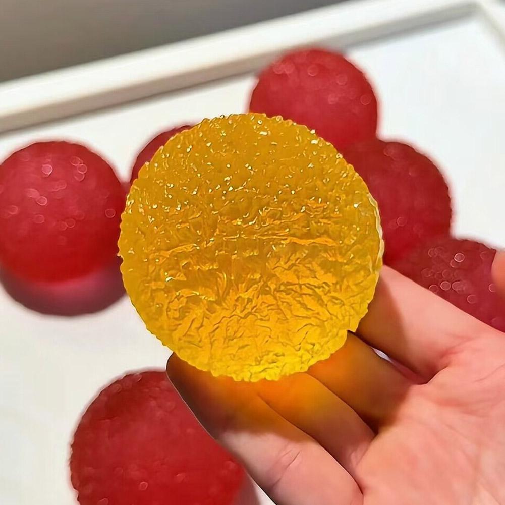 Candy Crystal Sugar Tpr Fidget Toy Soft Squeeze Stress Relief Ball Stretchy Sensory Toy For Kid Adult Anxiety Relief Squishy Toy