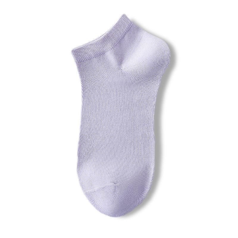 

Спортивные носки унисекс из дышащего сетчатого хлопка – однотонные, впитывающие пот, короткие One Size