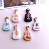 Bright Surface Flower Resin Accessories: DIY Cream Glue Hair Clip & Phone Case Stickers