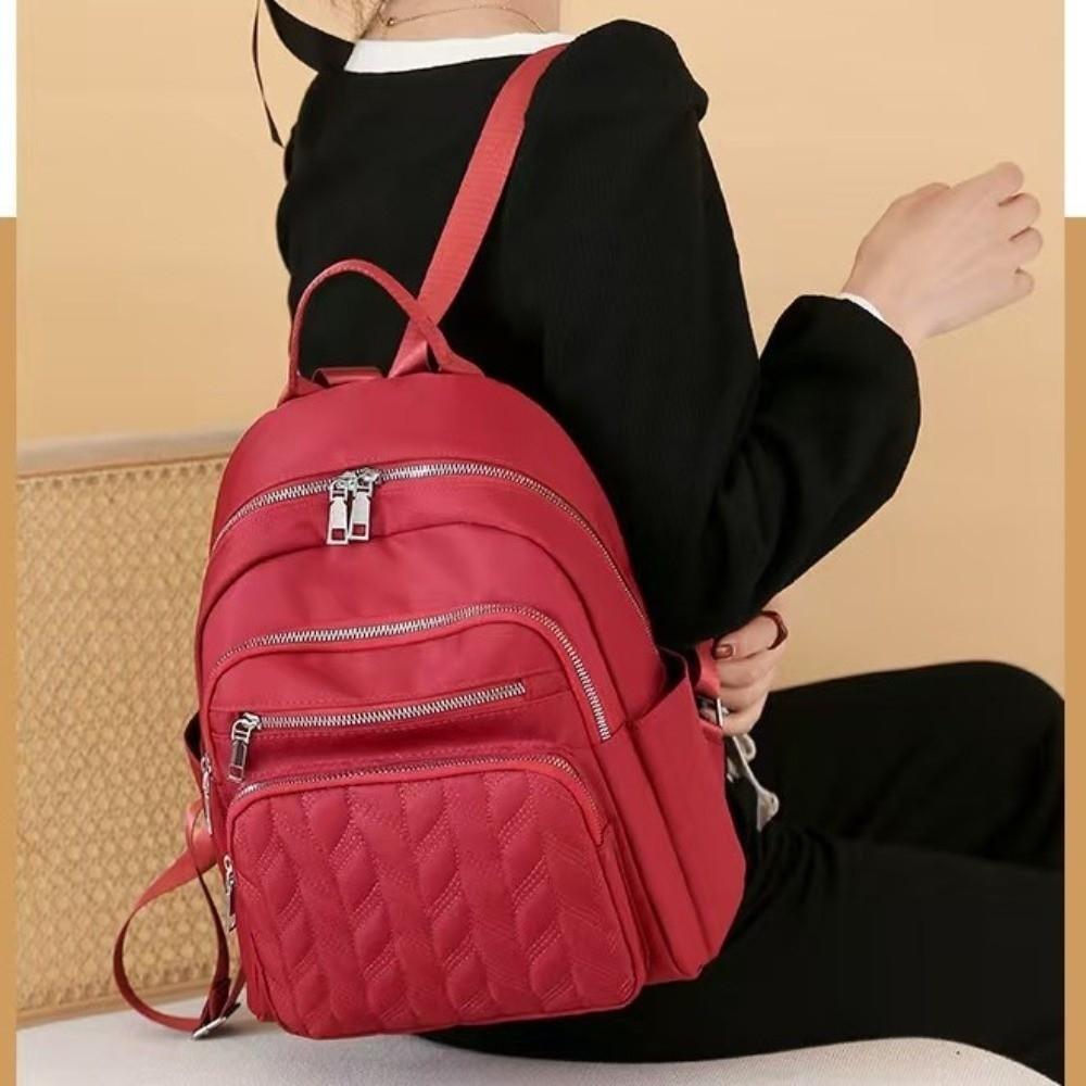 Durable Oxford Cloth Backpacks Waterproof Middle Age Mom Rucksack  Travel Use