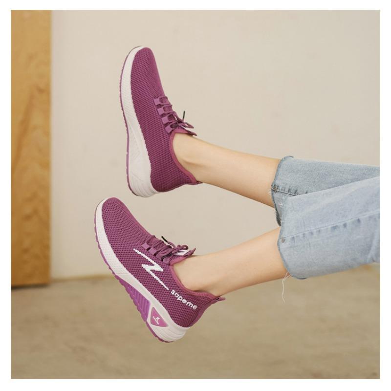 Women's Breathable Shoes, Women's Casual Shoes, Sports Single Shoes, Fly Woven Women's Shoes