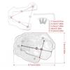 Motorcycle Kickstand Extension Stand Support Plate Aluminium Alloy Replacement for CRF1100L Africa   20192021