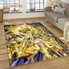 Cartoon Saint Seiya 3D Retro Anime Carpet Rug for Bedroom Living Room Home Sofa Decoration,Children Game Large Decor Floor Mat