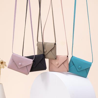 Niche Design Exquisite Mini Messenger Envelope Card Bag 2025 New Fanny Pack Neck Change Bag Small Bag Mouth Red Envelope