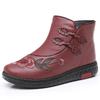 Women's High-Top Winter Plush Cotton Shoes - Ideal for Middle-Aged and Elderly