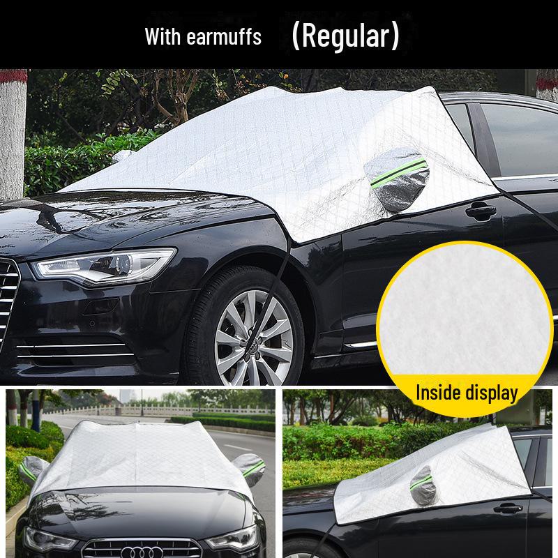 Four Seasons Universal Car Sunshade- Anti-Snow & Anti-Frost Cover