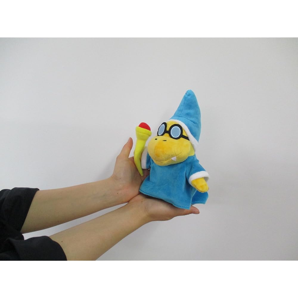 San-ei Trading Super Mario All Star Collection Kamek Plush Toy 20.5cm W15×D12.5cm