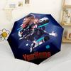 Mbappe Customize Your Name Umbrella Compact Travel Automatic Umbrella Retractable Design with 8-Rib Durability Foldable Design