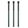 1/2/3Pcs Dark Green Makeup Brush Fire Flame Eyeshadow Brush Fine Soft Fiber Hair Beauty