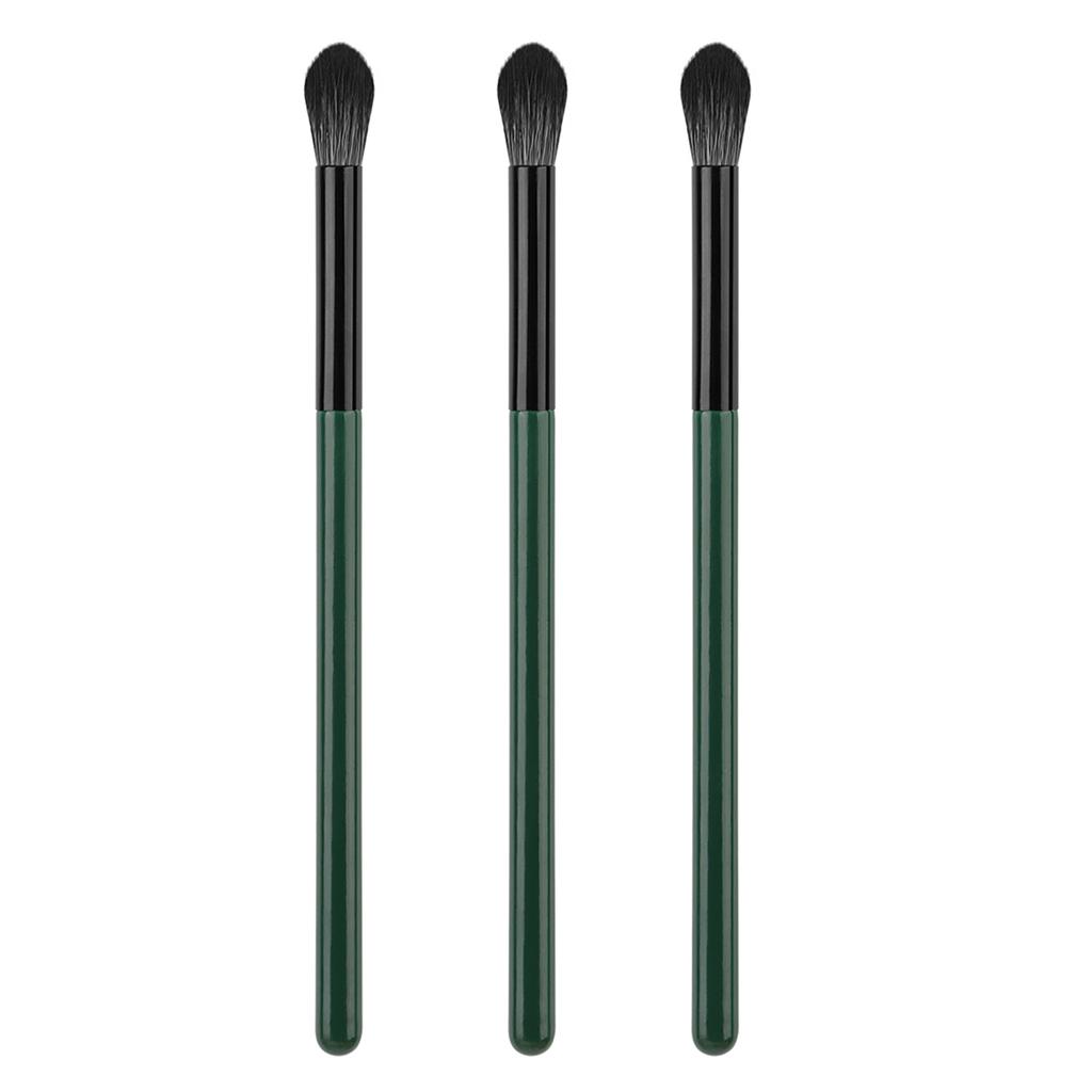 1/2/3Pcs Dark Green Makeup Brush Fire Flame Eyeshadow Brush Fine Soft Fiber Hair Beauty