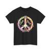 Peace Sign Shirt, Peace Love Hippie Peace Sign Lovers Tie Dye T-shirt