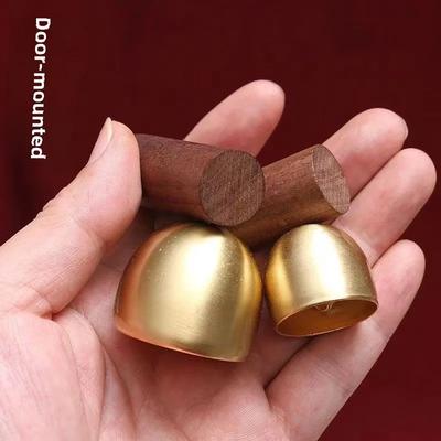 Wooden Doorbell Handmade Doorbell Japanese Style Door Opening Doorbell Dopamine Wind Chime Refrigerator