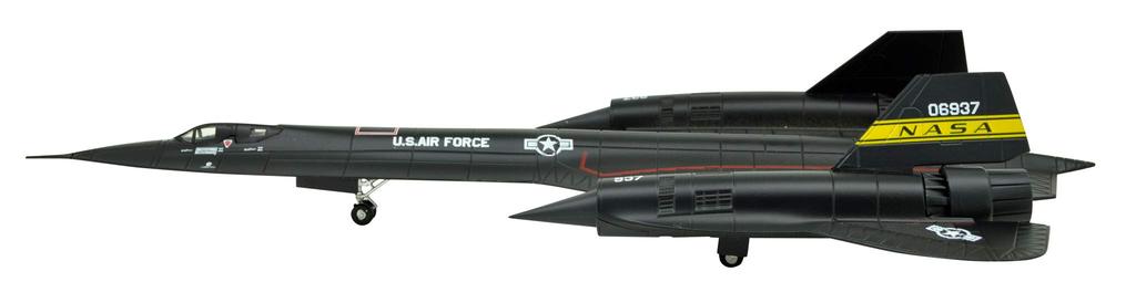 TANG Scale Blackbird Alloy Finished US Air Force NASA Airplane Model DYNASTY(TM) 1/144 SR-71 Model, Paint,