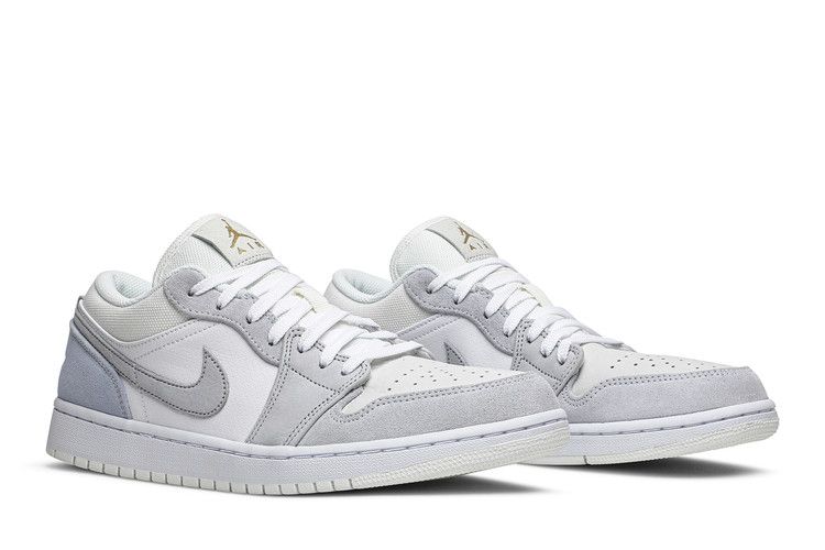 Men's Sneakers Nike Jordan 1 Low Paris White/Sky Grey-Football Grey