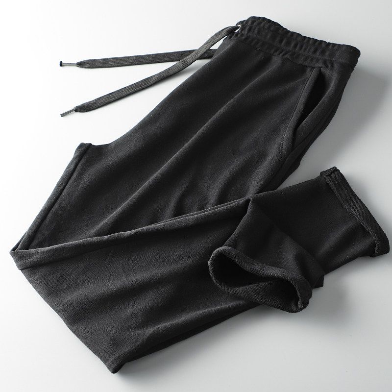 Fashion Brand Label-Cutting Cattle Goods Terry Export Original Pants