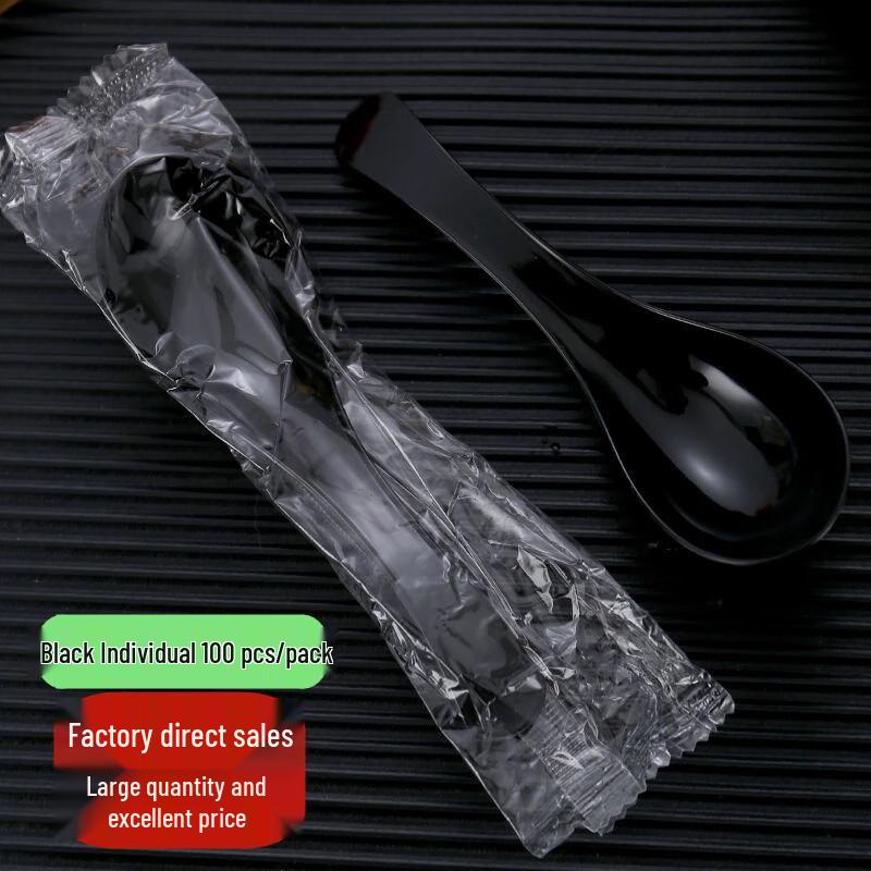 Lantuan Disposable Plastic Spoons