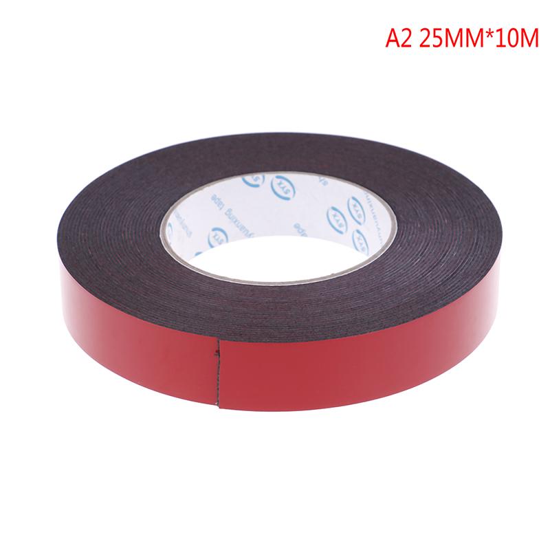 1 Roll 10M Super Strong Self-Adhesive Car Trim Body Double Sided Foam Tape