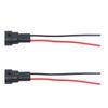 2Pcs Socket Wires Male Adapter Bulb Copper Wiring Harness 12V for LED Headlight Fog Lamps