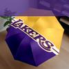 Lakers Team Spirit Umbrella 8-Frame for Travel, Camping, Casual Lightweight Portable Umbrella, Essential for Every Family Holidays Gift