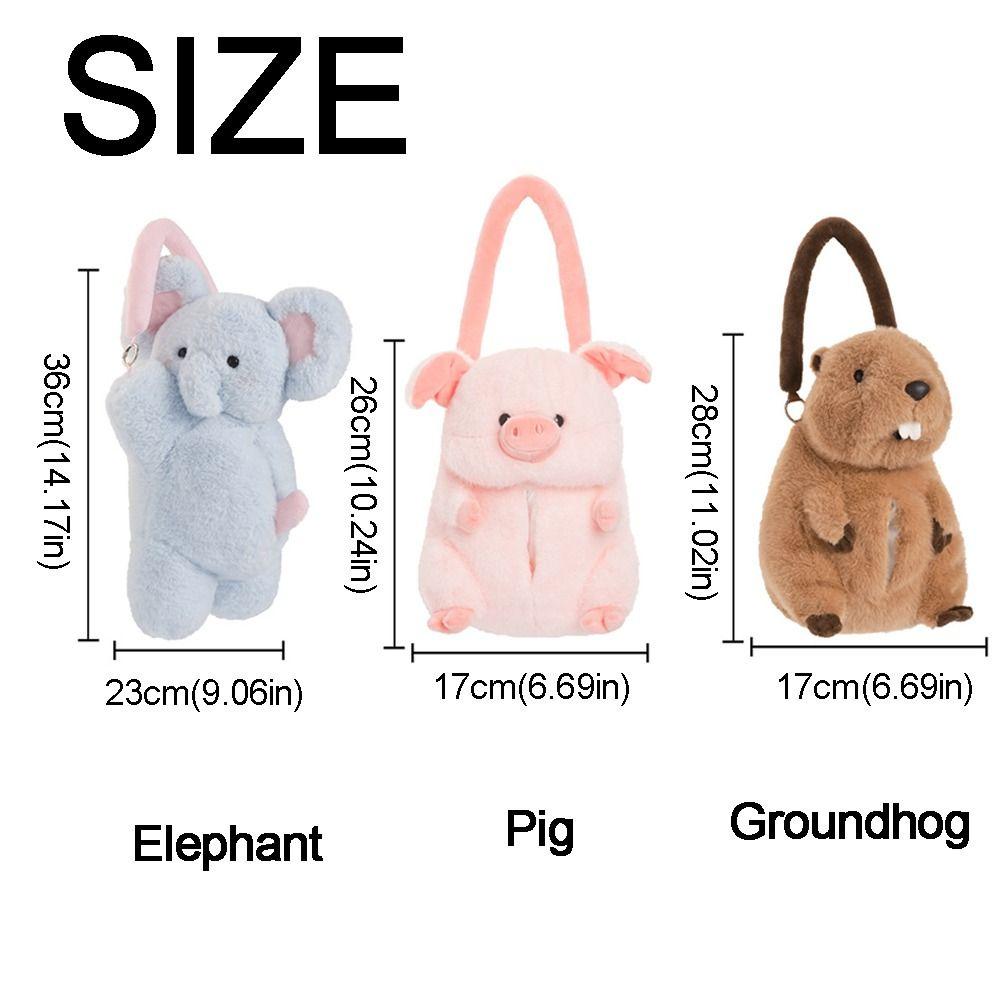 Animal Shape Elephant Car Seat Tissue Box Soft Wall Hanging Napkin Dispenser  Auto Accessories