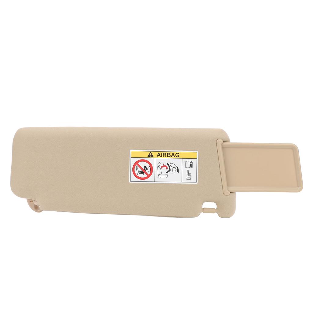 Front Sun Visor Beige Sun Visor Replacement for Land Cruiser Prado 2010‑2023 Left Hand Drive Left