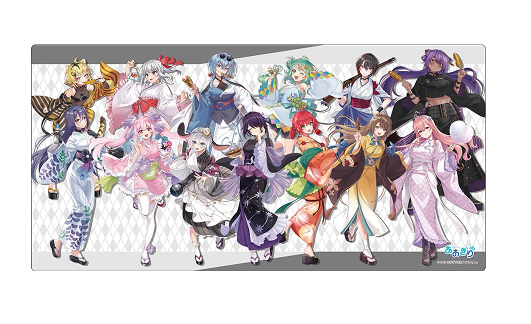 

Bushiroad Коллекция резиновых ковриков V2 High Yukata Том 1710 Школа Аогири версия