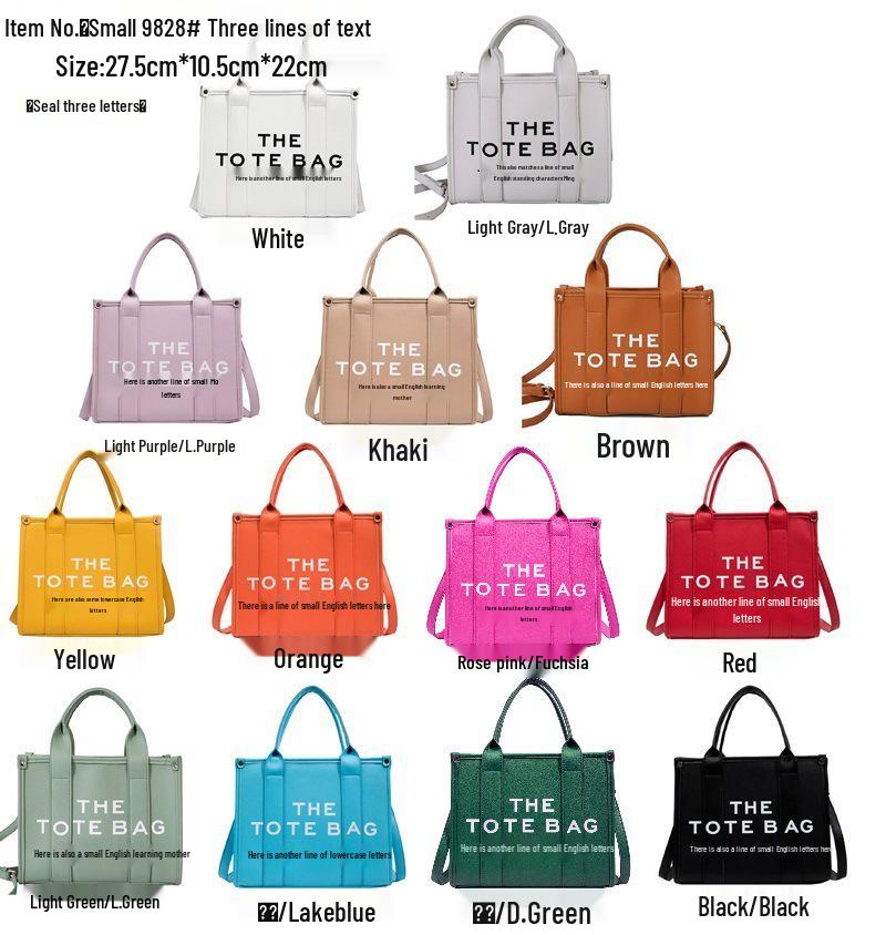 Small Women's Fashion Tote: European & American Trend Shoulder Crossbody Bag