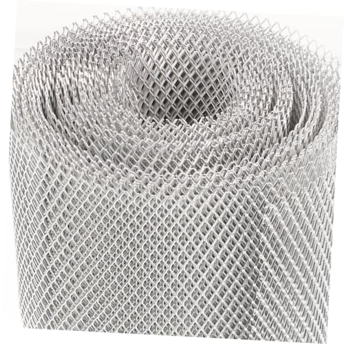 1-Volume Stainless Steel Roof Gutter Filter with Mesh Guard Cover and Leaf Protection Net for Home Use, Easy Installation