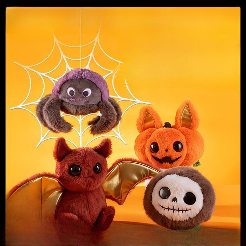 Halloween Toy Dog Plush Toy, Rabbit Fur Imitation, Durable and Bite-resistant, Halloween Doll Dog Toy