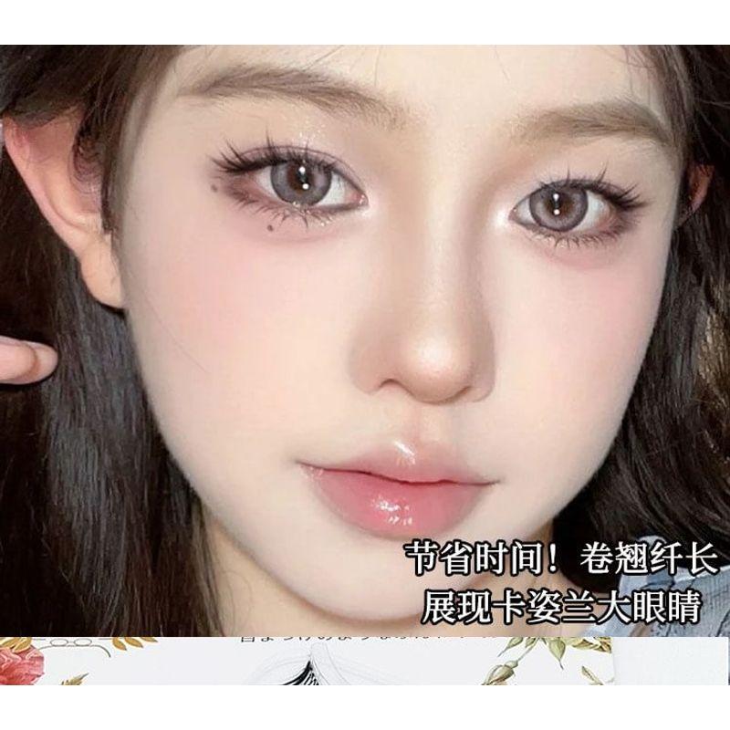 Lashie - Set of 5 Pairs: Criss Cross Spiky Clear Band False Eyelashes