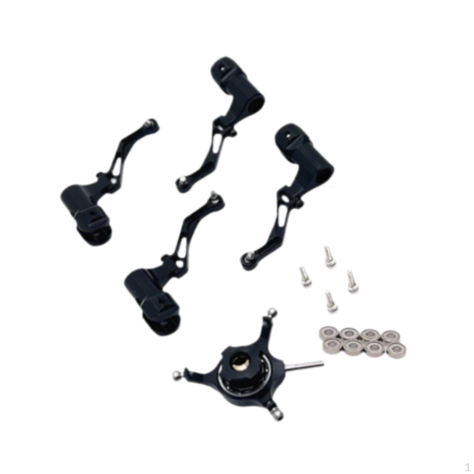 

Aluminum Replacement Part Swashplate Set for DIY Repairs in RC Helicopters чорний