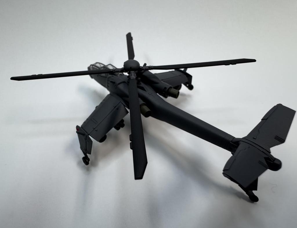 HMA Mobil Polis Patlabor 2 Film Cehennem Köpeği Ölçekli Plastik Model 1/144 (Helikopter)