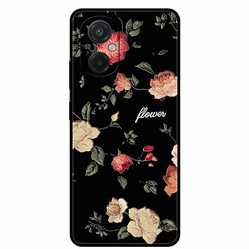 3D Präge Hülle Für Realme 12 lite 4G Handyhülle Blumen Silikon Weiche Rückabdeckung Für Realme C67 4G GT3 GT Neo5 240W 5G Hülle C 67