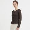 Shop   Women S Rnd Neck Stretch Tank lS Cardigan Twin Set Beige Siu wSet260039