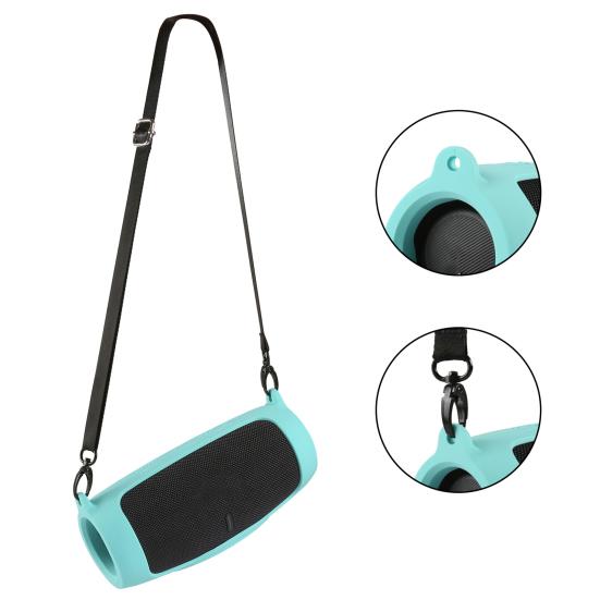 Difuzor Husă din silicon Husă de protecție rezistentă la șocuri Absorbție de impact Instalare simplă Husă de praf din silicon pentru JBL Charge 5