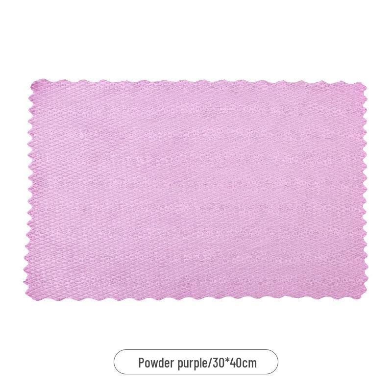Fish Scale Glass Cleaning Cloth: Streak-Free, Absorbent, Lint-Free, Ideal for Kitchen Degreasing and Household Use