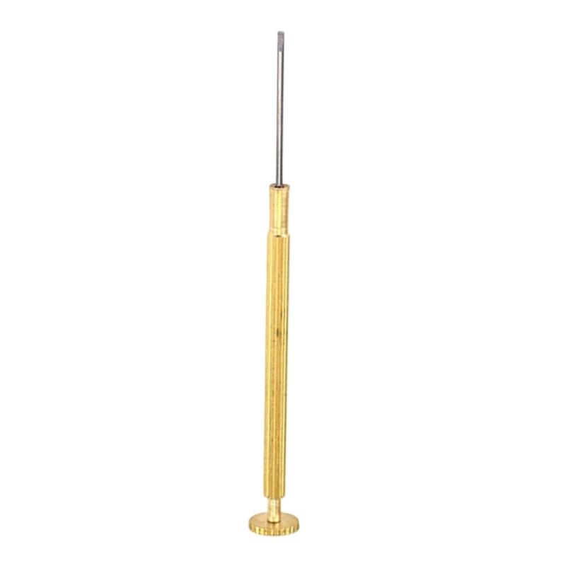 Copper Handle Screwdriver Set With Stainless Steel Tips For Watch And Eyeglass Repair Precise Tools