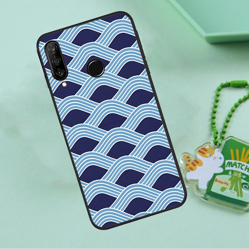 

Цветочный узор в японском стиле для Huawei Nova 12s 12i 11i 7i 8i 9 10 SE Y91 Y90 Y60 Y70 Y72 Y61 P60 Pro P30 P40 Lite Чехол Huawei Nova 10