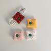 Polka Dot Pattern Desktop Cable Organizer Fabric Cord Storage Clip Date Cable Winder  Women Girls