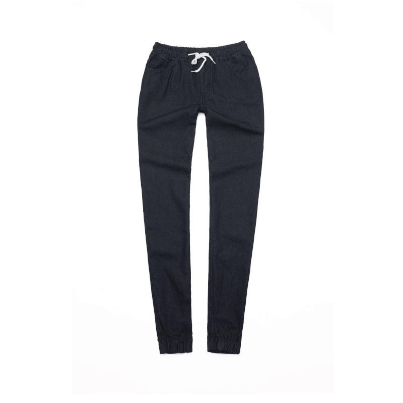 Elastic Waist Drawstring Low-Waist Women's Jogger Jeans