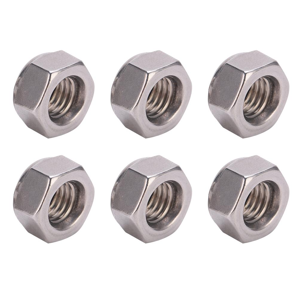 20Pcs Locknut Hex Lock Nut Set Kit Pack 304 Stainless Steel Fitting Bolts Screws M8