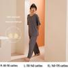 Women's Summer Short-Sleeve Modal Cotton Pajama Set with Chest Pad